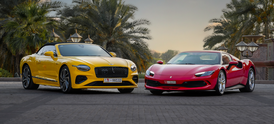 Sports Car Rental Dubai No Deposit | Luxury Daily, Weekly & Monthly Options