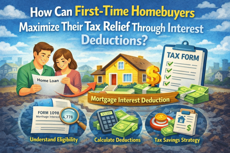 How Can First-Time Homebuyers Maximize Their Tax Relief Through Interest Deductions?